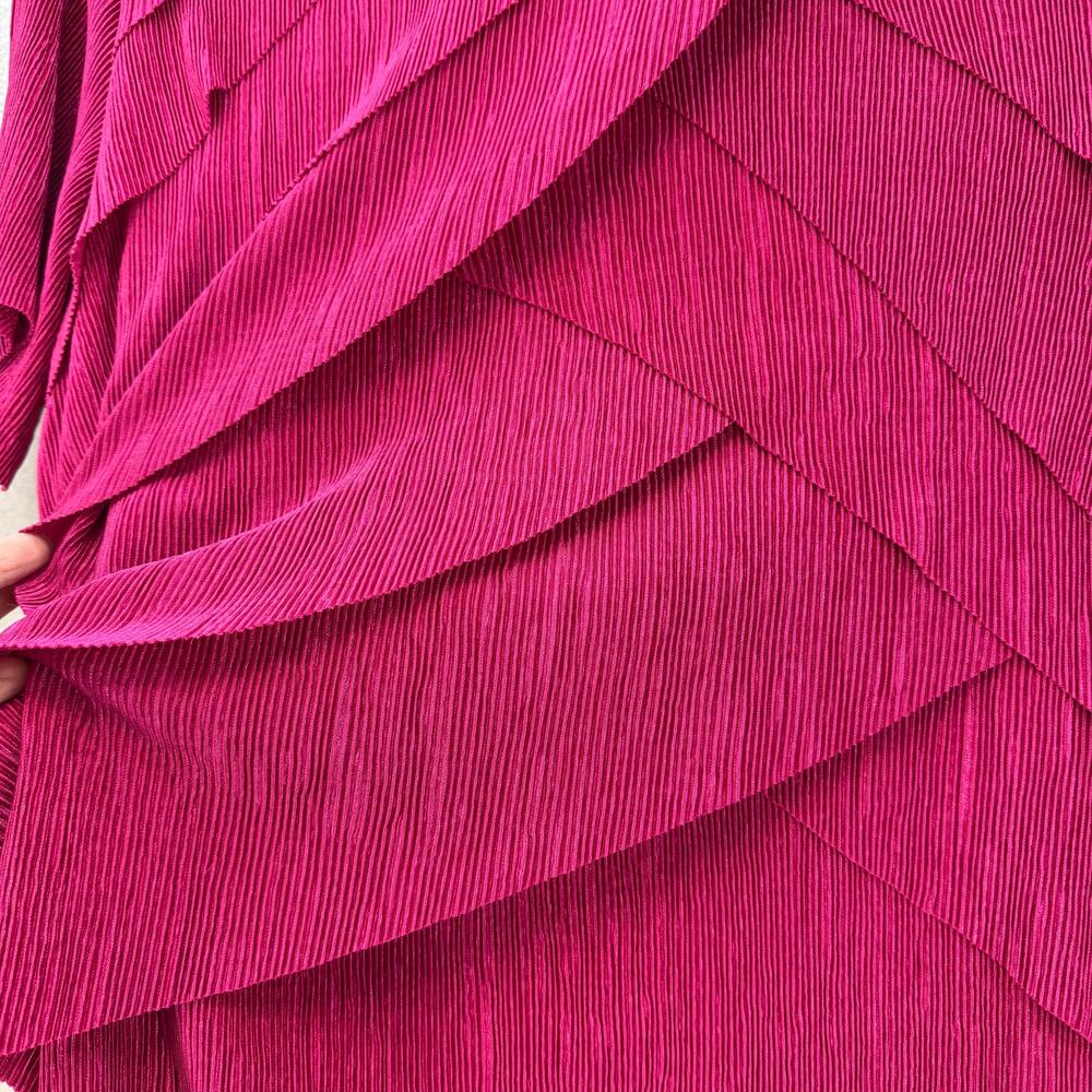Alfred Dunner Top Women's XL Pink Short Sleeve Oscar Night Collection NWT - Picture 4 of 8